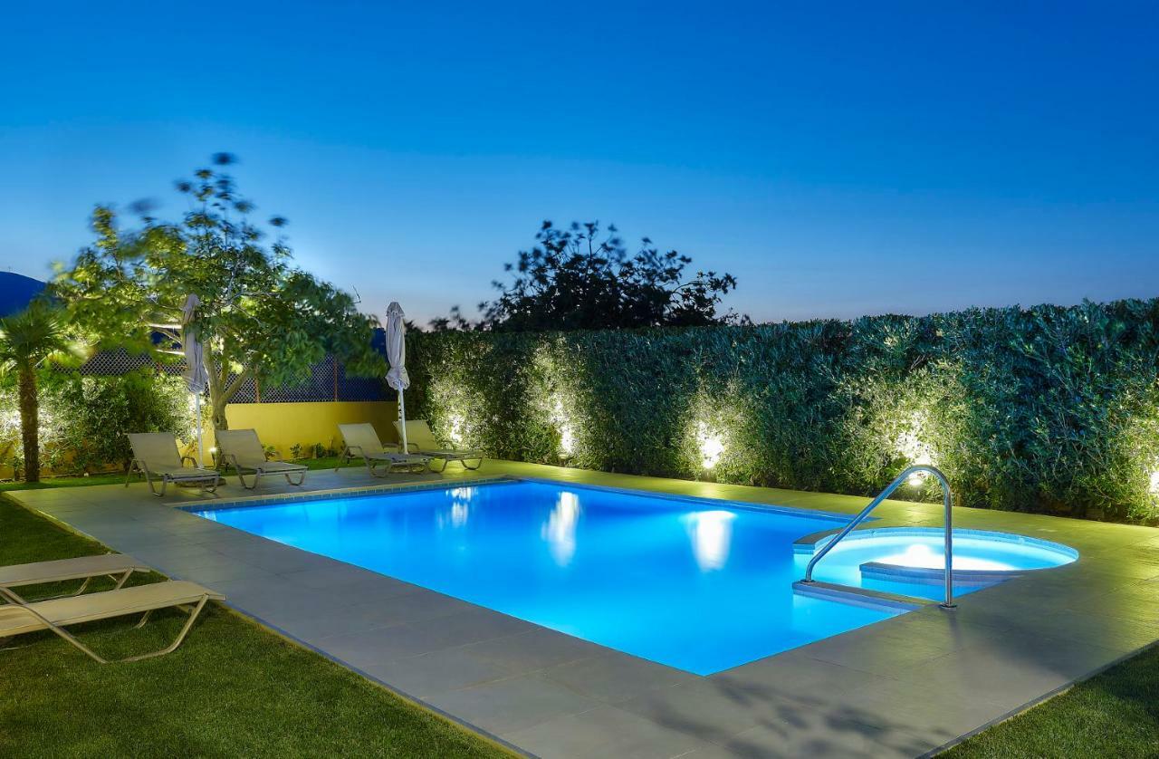 Dhafnes Castello Villa Daphnes - Private Pool & Whirlpool מראה חיצוני תמונה