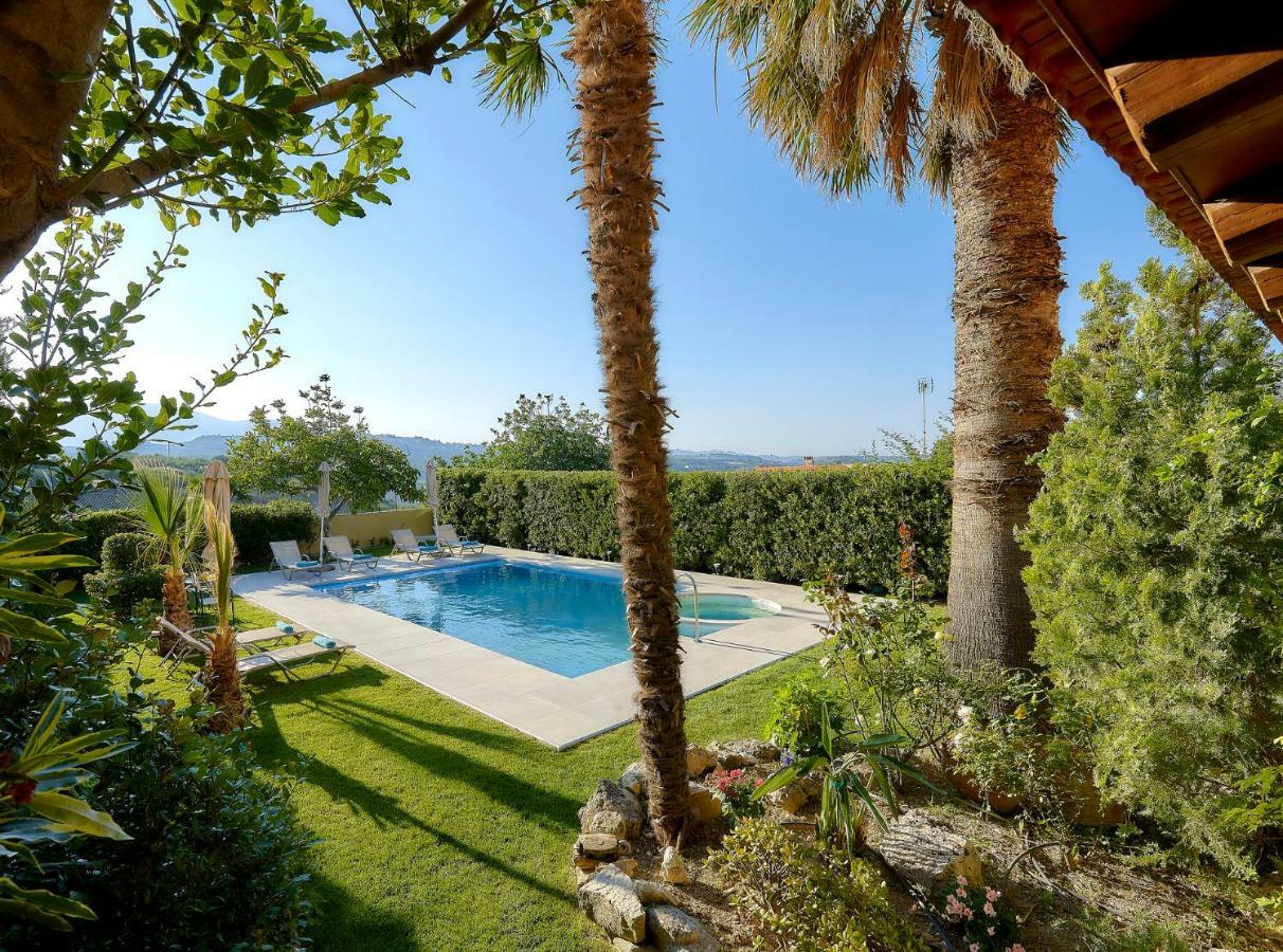 Dhafnes Castello Villa Daphnes - Private Pool & Whirlpool מראה חיצוני תמונה